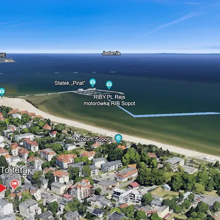 Rybitwa Dolny 250 M Do Plazy 5 Min Do Centrum * Zoppot